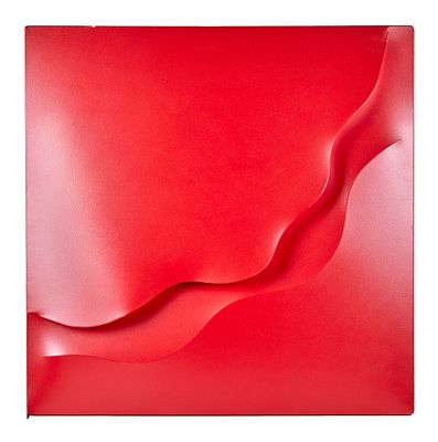 Giuseppe Amadio (Todi, 1944 - ) "Glube" Acrilico su tela Cm 100x100 - GIUSEPPE AMADIO 