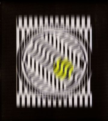 Struttura vibrante - GUIDO BALDESSARI (Venezia, 1938 - 2016) Struttura vibrante 1979 tecnica mista 