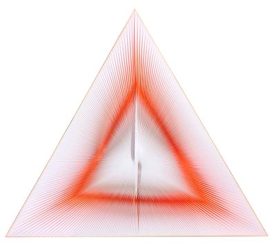 Dinamica visiva triangolare - ALBERTO BIASI (Padova, 1937 - ) Dinamica visiva triangolare 