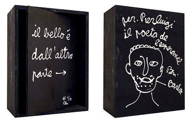 Il bello &egrave; dall'altra parte - BEN VAUTIER (Napoli, 1935 - Aspremont, 2024) Il bello è 