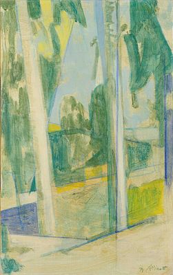 Betulle ad Abramtsevo - ARMANDO PIZZINATO (Maniago, 1910 - Venezia, 2004) Betulle ad Abramtsevo 