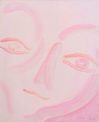 Le grandi teste - VIRGILIO GUIDI (Roma, 1892 - Venezia, 1984) Le grandi teste 1969 olio su tela 