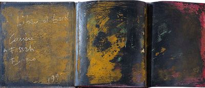 Libro di bordo - RENATA BOERO (Genova, 1936 - ) Libro di bordo 1995 tecnica mista su entrambi i 