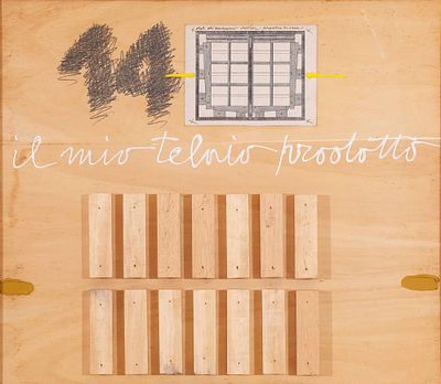 Il mio telaio prodotto - CONCETTO POZZATI (Vo' Vecchio (Pd), 1935 - Bologna, 2017) Il mio telaio 