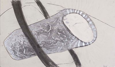 senza titolo - ULRICH EGGER (Bolzano, 1959 - ) senza titolo 1999 tecnica mista e grafite su carta 