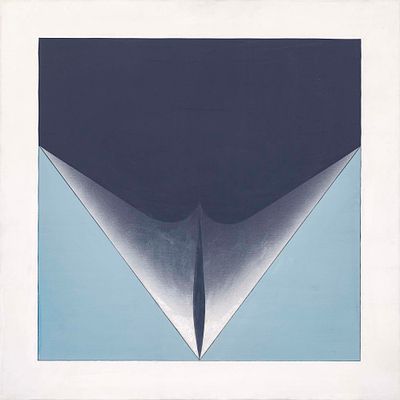 La visione - MASUDA HIROMI (Kanagawa (Giappone), 1942 - ) La visione 1973 acrilici su tela cm. 