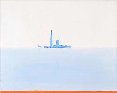 "San Giorgio" Venezia - VIRGILIO GUIDI (Roma, 1892 - Venezia, 1984) "San Giorgio" 