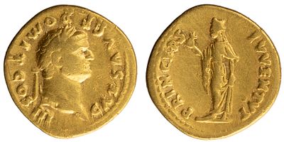 Vespasiano Aureo, Extremely Fine, Gold