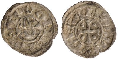 D.Afonso II - Dinheiro, Almost Uncirculated, A.G:01.06, Rich in Silver, Bolh&atilde;o