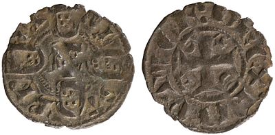 D.Dinis I - Dinheiro, Extremely Fine +, A.G:01..07, Bolh&atilde;o, Rare in this condition