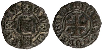 D.Fernando I - Dinheiro, Almost Uncirculated, Excelent Condition, A.G:01.01, Bolh&atilde;o, It is the 