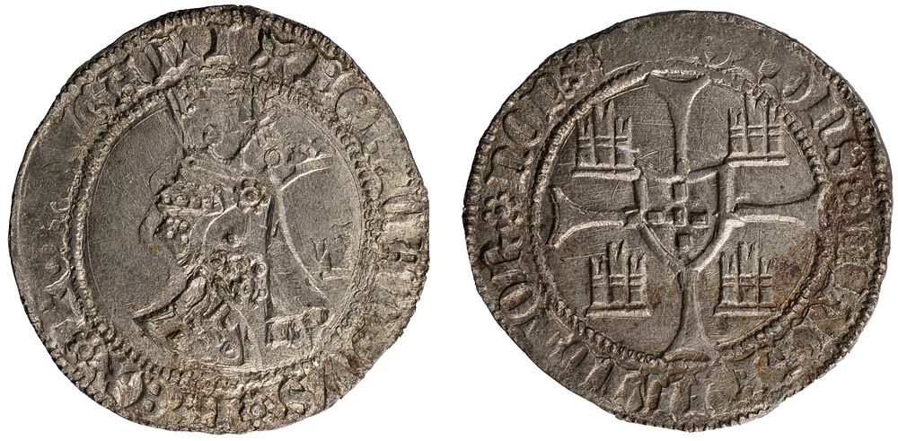 D.Fernando I - Barbuda from Tui, Almost Uncirculated, A.G:44.04, Bolh&atilde;o, Very Rare, "T" on the 