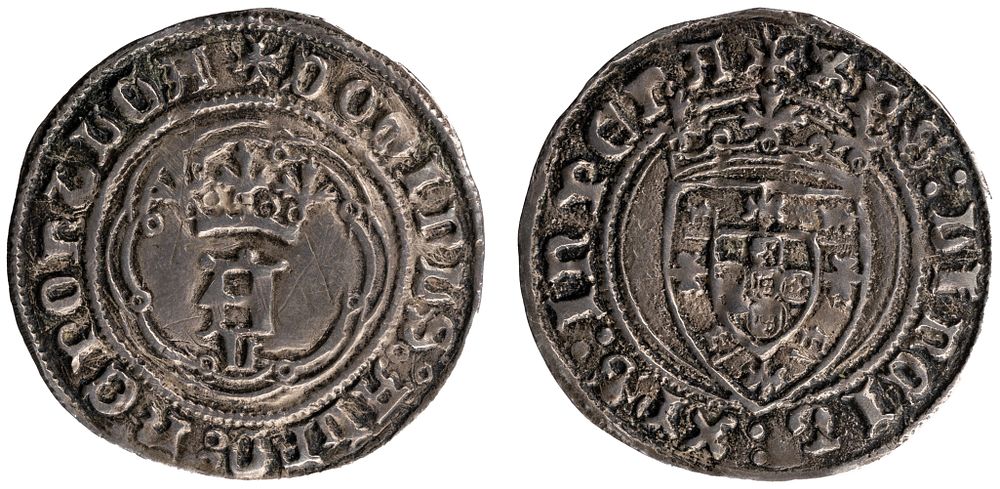 D.Afonso V - Leal, Extremely Fine+, A.G:22.07, Very Rare, Silver