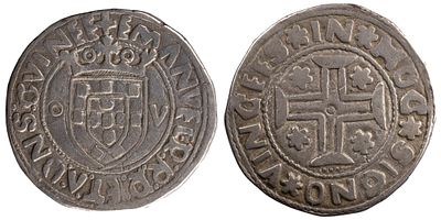 D.Manuel I - Tost&atilde;o OV Porto, Extremely Fine, A.G:Type58, Silver