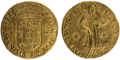 D.Sebasti&atilde;o I - S.Vicente L G, MBC, A.G:69.01, 7,54gr, Ouro, Portugal
