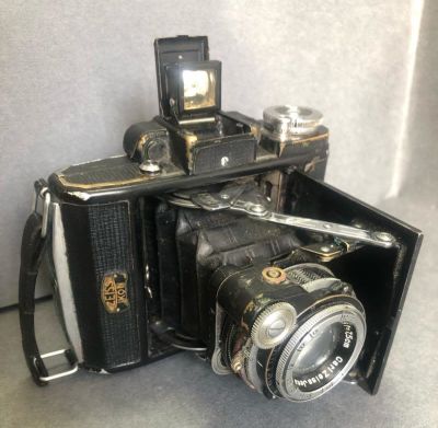 1936 г. Фотоаппарат пленочный Zeiss Ikon Super Ikonta 531. Дальномерная складная камера Zeiss 