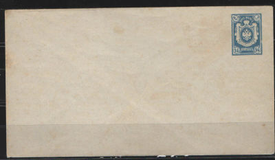 1883 г. Цельная вещь. Конверт. 16 выпуск. №40С по каталогу Крамаренко.