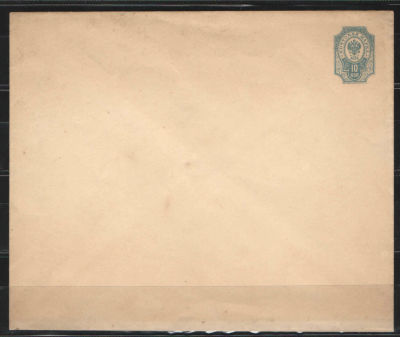 1889 г. Цельная вещь. Конверт. 17 выпуск. №44А по каталогу Крамаренко. 144/120.