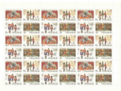 1992 г. Русский балет. П.И. Чайковский. "Щелкунчик". Номер по каталогу СК 50-53Состояние 