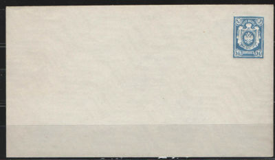 1883 г. Цельная вещь. Конверт. 16 выпуск. №40С по каталогу Крамаренко. 143/81.