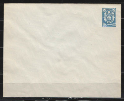 1883 г. Цельная вещь. Конверт. 16 выпуск. №41В по каталогу Крамаренко. 139/111.