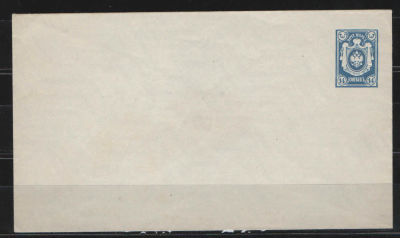 1883 г. Цельная вещь. Конверт. 16 выпуск. №40G по каталогу Крамаренко. 114/83.