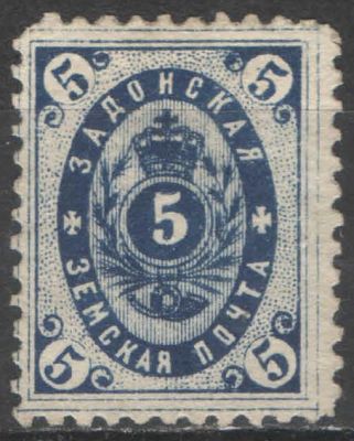 Земство. #Задонск. Номер по каталогу Соловьева 15 Состояние материала: *