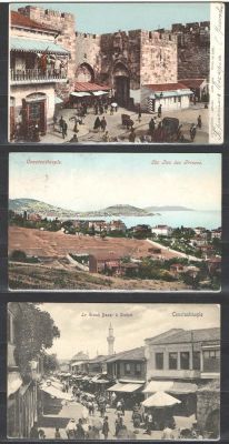 1906 г. Р.О.П.И.Т. Комплект Почтовых карточек, прошедших почту. Состояние материала: гашеная