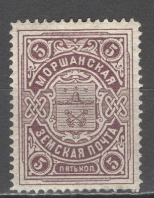 Земство. Моршанск. По кат. Соловьева №31 светлая. Оценочная стоимость - 20 у.е.