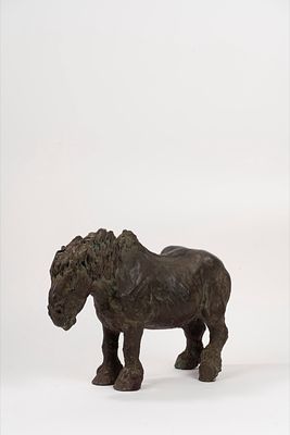 Antonio Ligabue (Zurigo 1899 - Gualtieri 1965) - Cavallo, 1958 - Antonio Ligabue (Zurigo 1899 - 