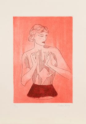 Man Ray (1890 - 1976) - Le Mannequin, 1985 - Man Ray (1890 - 1976) - Le Mannequin, 1985 cm 34,5 x 