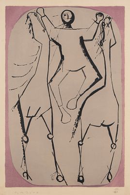 Marino Marini (Pistoia 1901 - Viareggio 1980) - Il giocoliere, 1951 - Marino Marini (Pistoia 1901 