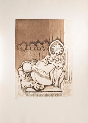 Giuseppe Migneco (Messina 1903 - Milano 1997) - Senza titolo - Giuseppe Migneco (Messina 1903 - 