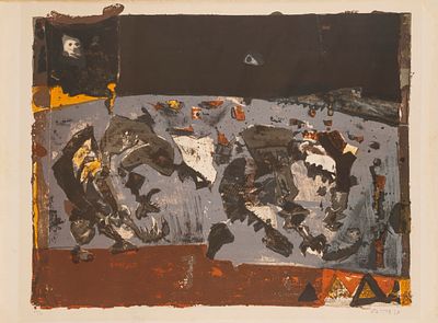 Jos&egrave; Ortega (Arroba de los Montes 1921 - Parigi 1990) - Senza titolo - Jos&egrave; Ortega (Arroba 