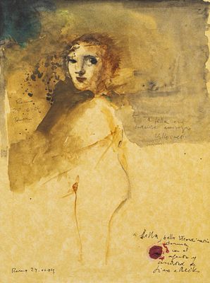 Alessandro Kokocinski - Alessandro Kokocinski (Porto Recanati 1948 - Tuscania 2017) - Girl, 2004. m