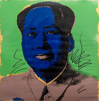 Andy Warhol - Andy Warhol (Pittsburgh 1928 - New York 1987) - Mao, 1972. screenprint in colours