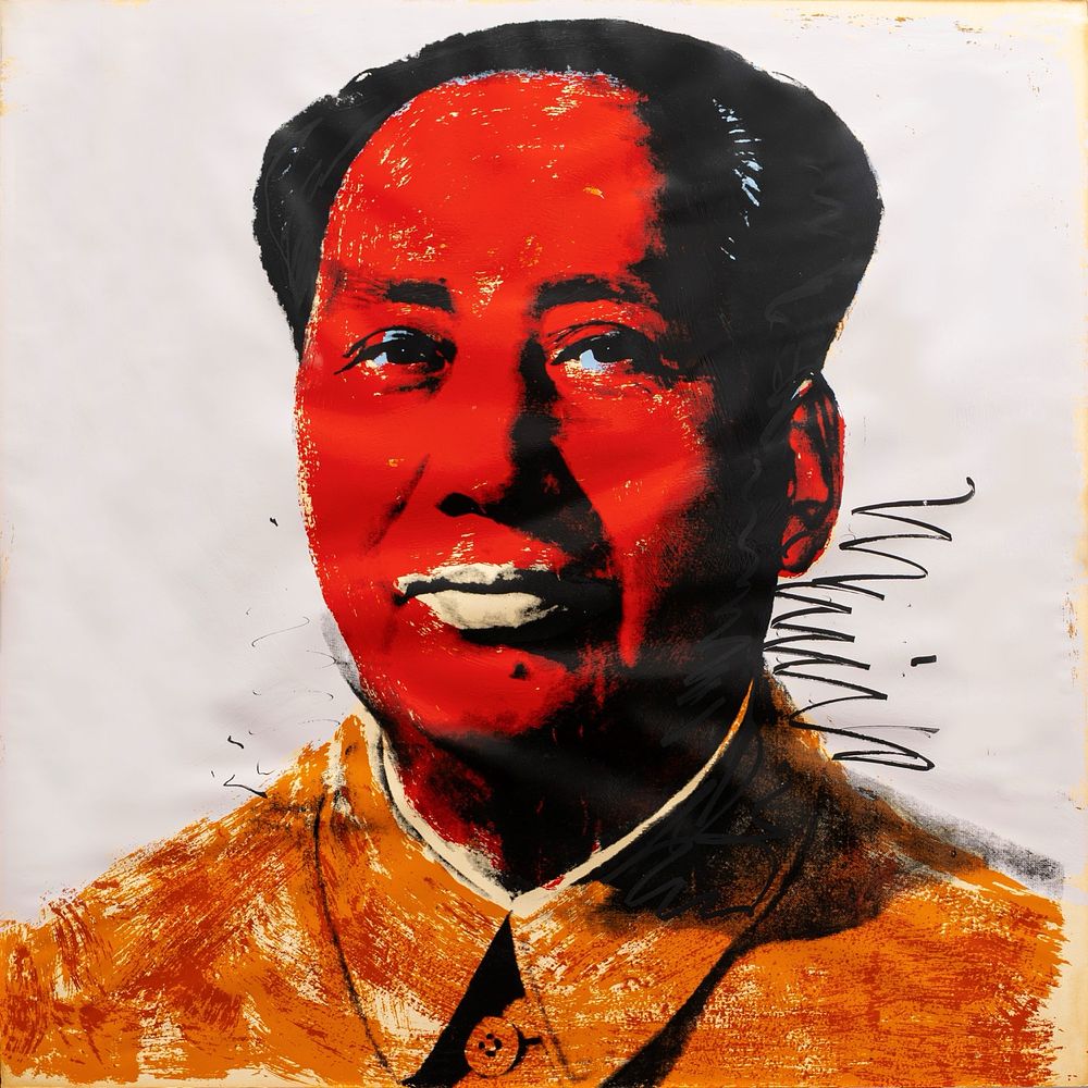 Andy Warhol - Andy Warhol (Pittsburgh 1928 - New York 1987) - Mao, 1972. screenprint in colours 