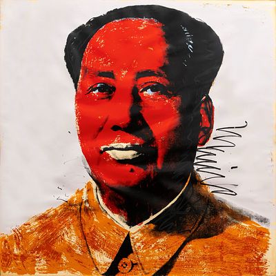 Andy Warhol - Andy Warhol (Pittsburgh 1928 - New York 1987) - Mao, 1972. screenprint in colours