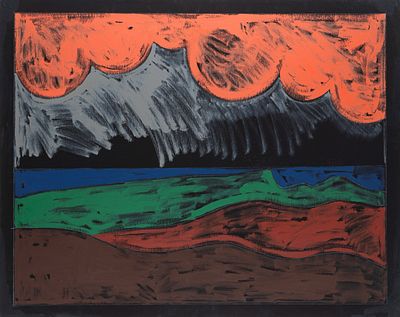 Tano Festa - Tano Festa (Roma 1938 - 1988) - Untitled, 1975. industrial painting and tempera on