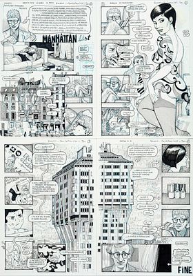 Paolo Bacilieri - Manhattan list, 2018 - Paolo Bacilieri - Manhattan list, 2018 21 x 29,5 cm 