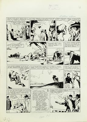 Dino Battaglia - Il corsaro del Mediterraneo, 1958 - Dino Battaglia - Il corsaro del Mediterraneo 