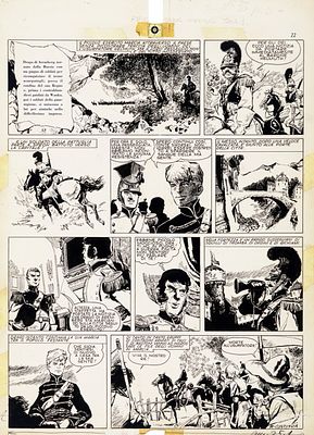 Dino Battaglia - Il piccolo Re, 1961 - Dino Battaglia - Il piccolo Re, 1961 36,5 x 50 cm matita e 