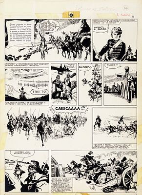 Dino Battaglia - Il piccolo Re, 1961 - Dino Battaglia - Il piccolo Re, 1961 36,5 x 50 cm matita e 