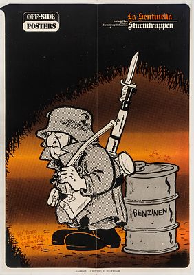 Bonvi (Franco Bonvicini) - Sturmtruppen, 1969 - Bonvi (Franco Bonvicini) - Sturmtruppen, 1969 50 x 