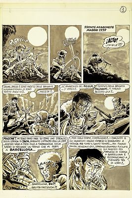 Bonvi (Franco Bonvicini) - Dedicated to Corto Maltese, 1981 - Bonvi (Franco Bonvicini) - Dedicated 