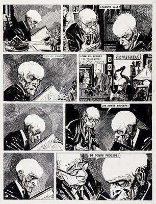 Alberto Breccia - Sherlock Time - El idolo, 1959 - Alberto Breccia - Sherlock Time - El idolo 