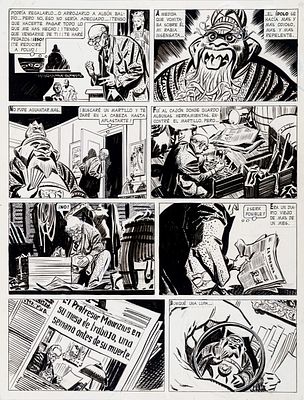 Alberto Breccia - Sherlock Time - El idolo, 1959 - Alberto Breccia - Sherlock Time - El idolo 