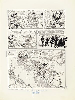 Giorgio Cavazzano - Capitan Rogers - Agguato sul fiume, 1984 - Giorgio Cavazzano - Capitan Rogers 