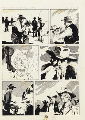 Arturo Del Castillo - Loco Sexton, 1975 - Arturo Del Castillo - Loco Sexton, 1975 29 x 40,5 cm 