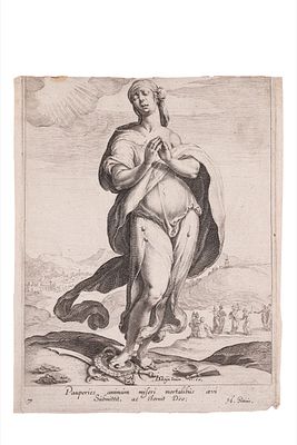 Zacharias Dolendo - Fede, dalle Virt&ugrave; e Vizi, 1596 (…). Zacharias Dolendo - Fede, dalle 